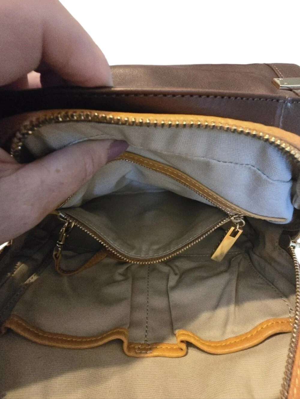 Tory Burch Fall 2011 Plaid Bond Shoulder Bag w/ Dustbag In EUC